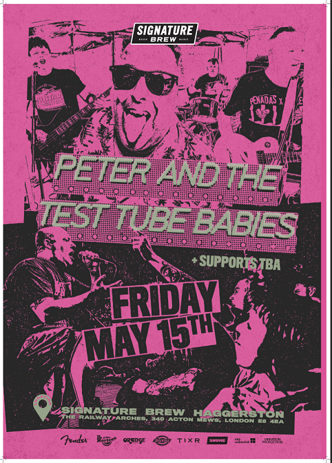Peter and the Test Tube Babies - the official band website Peter and the Test Tube Babies - the official band website